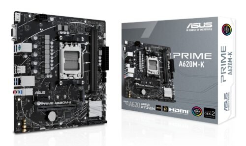 ASUS PRIME A620M-K AMD A620 Socket AM5 micro ATX