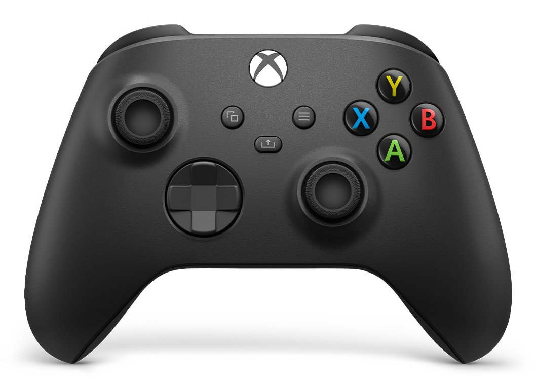 Microsoft Xbox Wireless Controller Black Bluetooth Gamepad Analogue / Digital Android, PC, Xbox One, Xbox One S, Xbox One X, Xbox Series S, Xbox Series X, iOS