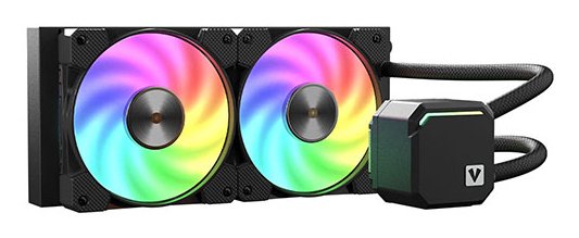 VIDA Bifrost 240 Processor All-in-one liquid cooler 12 cm Black 1 pc(s)