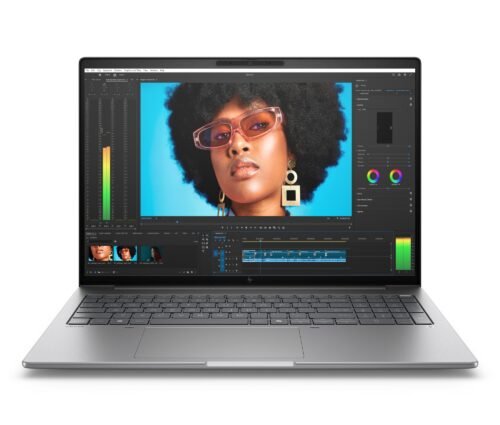 HP ZBook 8 G1i Data Science Intel Core Ultra 7 255H Mobile workstation 40.6 cm (16") WUXGA 16 GB DDR5-SDRAM 512 GB SSD NVIDIA RTX 500 Ada Wi-Fi 7 (802.11be) Windows 11 Pro AI Workstation, AI PC Silver