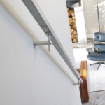 (wb e310f ) stainless steel wall mount adjustable handrail bracket for square tube