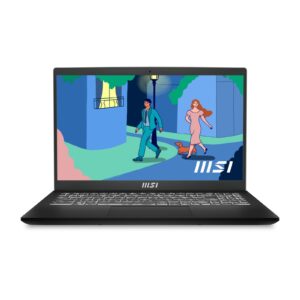 MSI Modern 15 B7M-086UK AMD Ryzen™ 7 7730U Laptop 39.6 cm (15.6″) Full HD 8 GB DDR4-SDRAM 512 GB SSD Wi-Fi 6E (802.11ax) Windows 11 Home Black