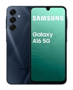 New Arrivals Samsung Galaxy A16 5G 17 cm (6.7″) Dual SIM Android 14 USB Type-C 4 GB 128 GB 5000 mAh Dark Blue