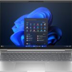 HP EliteBook 6 G1i AI Intel Core Ultra 7 255U Laptop 40.6 cm (16") WUXGA 16 GB DDR5-SDRAM 512 GB SSD Wi-Fi 6E (802.11ax) Windows 11 Pro AI PC Silver