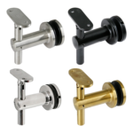 (GB-E310F_) Stainless Steel Glass Mount Adjustable Handrail Bracket for Square Tube
