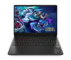 HP OMEN Gaming 16-ap0301na Copilot+ PC AMD Ryzen™ 9 8940HX Laptop 40.6 cm (16″) WQXGA 24 GB DDR5-SDRAM 1 TB SSD NVIDIA GeForce RTX 5070 Wi-Fi 6E (802.11ax) Windows 11 Home Black