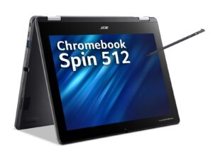 New Arrivals Acer Chromebook SPIN 512 R856TN-TCO 4GB/64GB Intel® N N100 30.5 cm (12″) Touchscreen HD+ LPDDR5-SDRAM eMMC Wi-Fi 6E (802.11ax) ChromeOS Black