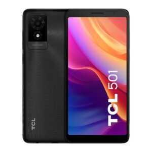New Arrivals TCL 501 15.2 cm (6″) Dual SIM Android 14 4G 2 GB 32 GB 3000 mAh Black