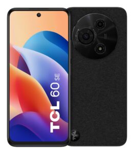 TCL 60 SE 17 cm (6.7″) Dual SIM Android 15 4G USB Type-C 8 GB 512 GB 5200 mAh Black