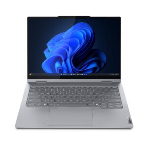 on Sale Lenovo ThinkBook 14 2-in-1 G5 IAU Intel Core Ultra 5 225U Hybrid (2-in-1) 35.6 cm (14″) Touchscreen WUXGA 16 GB DDR5-SDRAM 512 GB SSD Wi-Fi 6E (802.11ax) Windows 11 Pro English Grey
