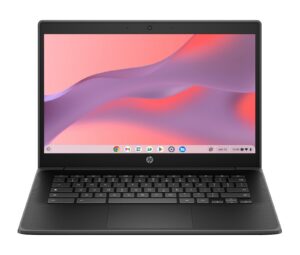 HP Fortis G1i 14 Chromebook Intel® N N150 35.6 cm (14″) HD 4 GB LPDDR5-SDRAM 32 GB eMMC Wi-Fi 6 (802.11ax) ChromeOS Black