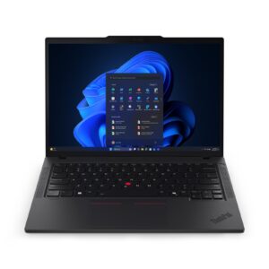 New Arrivals Lenovo ThinkPad T14 Gen 6 (Intel) Intel Core Ultra 7 255U Laptop 35.6 cm (14″) WUXGA 16 GB DDR5-SDRAM 512 GB SSD Wi-Fi 6E (802.11ax) Windows 11 Pro English Black