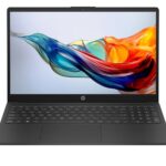 HP 15-fc0057na AMD Ryzen™ 5 7520U Laptop 39.6 cm (15.6") Full HD 8 GB LPDDR5-SDRAM 512 GB SSD Wi-Fi 6 (802.11ax) Windows 11 Home Black